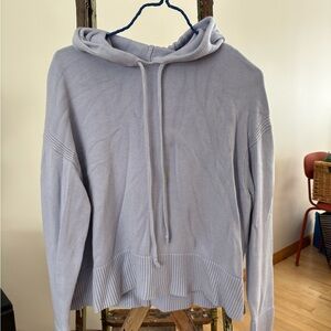Light Blue Knit Hoodie - Lululemon
